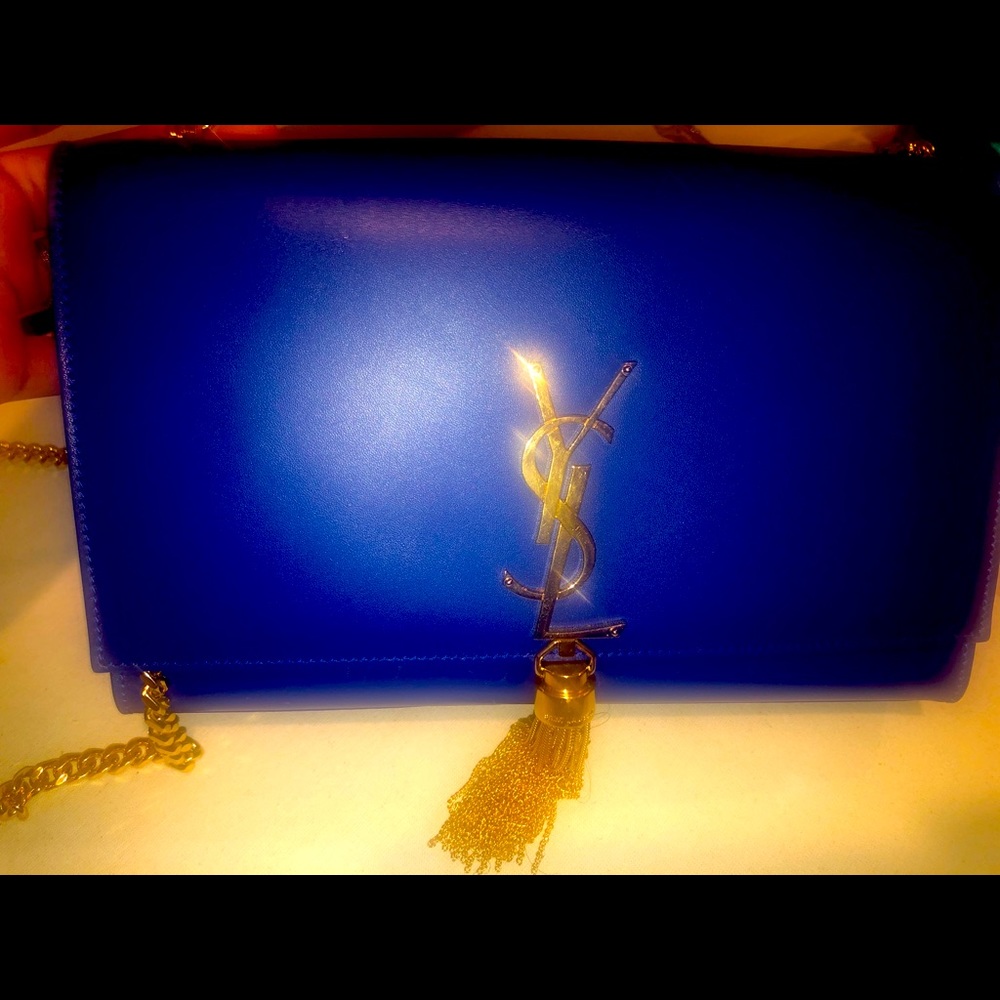 💯 Authentic YSL So Kate chain bag with tassel